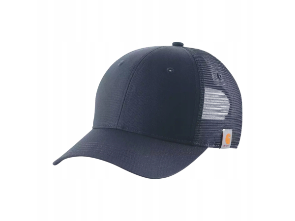 Czapka z daszkiem Rugged Professional Series Canvas Mesh Back Cap Navy CARHARTT