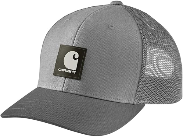 Czapka z daszkiem Rugged Flex Twill Mesh-Black Logo Patch Cap CARHARTT