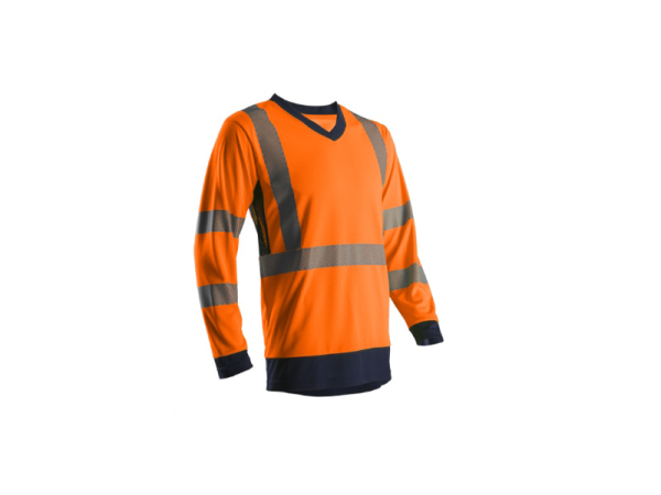 T-shirt z długim rękawem Hi-Vis SUNO COVERGUARD