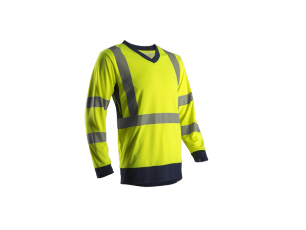 T-shirt z długim rękawem Hi-Vis SUNO COVERGUARD