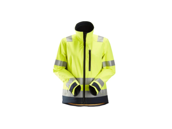 1237 Kurtka odblaskowa damska softshell HIGH-VIS SNICKERS
