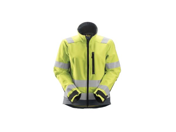 1237 Kurtka odblaskowa damska softshell HIGH-VIS SNICKERS