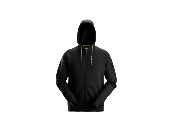 2895 bluza z kapturem na suwak LOGO