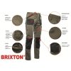 Brixton practical spodnie robocze 2w1 z odsuwanymi nogawkami khaki