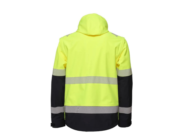VALENCIA Kurtka softshell odblaskowa BoSafety