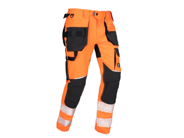 DAYBORO PFM HV spodnie pomarańczowe ostrzegawcze