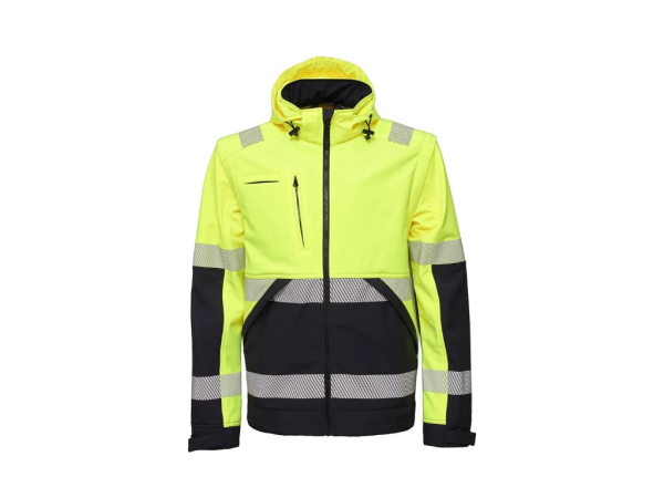 VALENCIA Kurtka softshell odblaskowa BoSafety