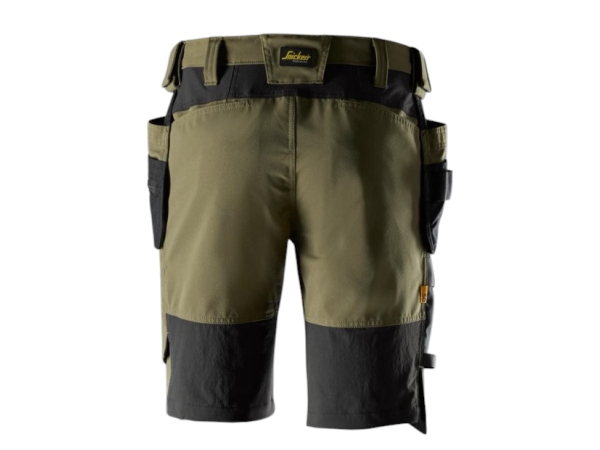 Krótkie spodenki Snickers Workwear elastyczne 6118