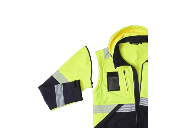 VALENCIA Kurtka softshell odblaskowa BoSafety